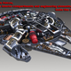 Illustration for article titled It Takes 3 Months Just to 3D Print All the Parts For This Detailed Millennium Falcon Model